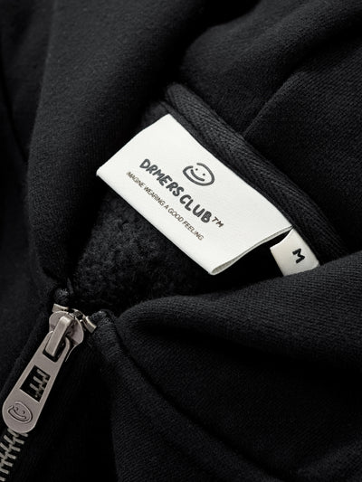 SIGNATURE BASIC DOUBLE ZIP - BLACK