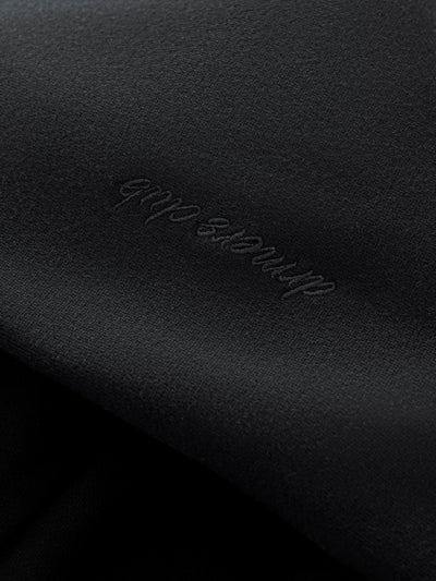 SIGNATURE BASIC DOUBLE ZIP - BLACK