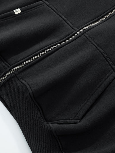 SIGNATURE BASIC DOUBLE ZIP - BLACK