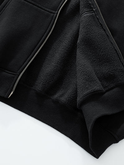 SIGNATURE BASIC DOUBLE ZIP - BLACK