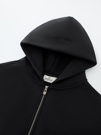 SIGNATURE BASIC DOUBLE ZIP - BLACK