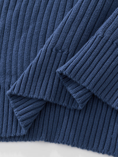 DRMERS RIBBED KNIT - NAVY
