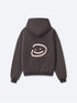 SMILEY LOGO HOODIE - COCOA DUST