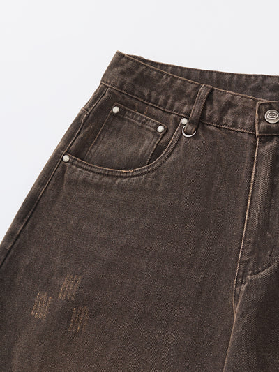 POLARIS JEANS - MUD BROWN