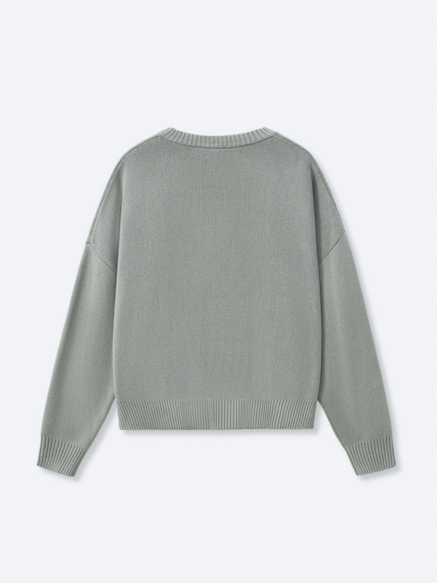 Essentials Cursive Knit CURSIVE TEXT KNIT - MUTED SAGE – DRMERS CLUB