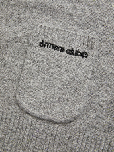 KNIT CARDIGAN - GREY