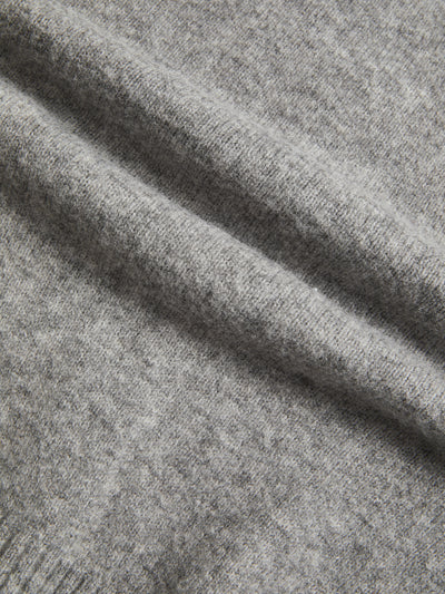 KNIT CARDIGAN - GREY