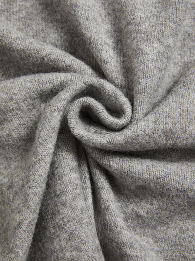 KNIT CARDIGAN - GREY