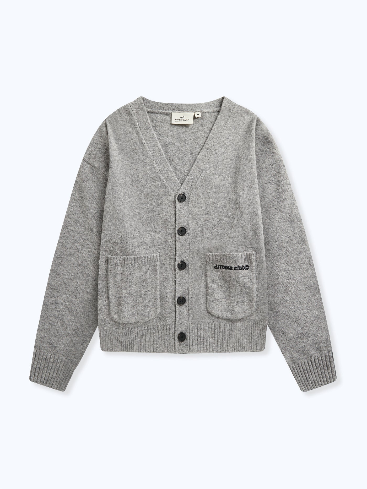 KNIT CARDIGAN - GREY