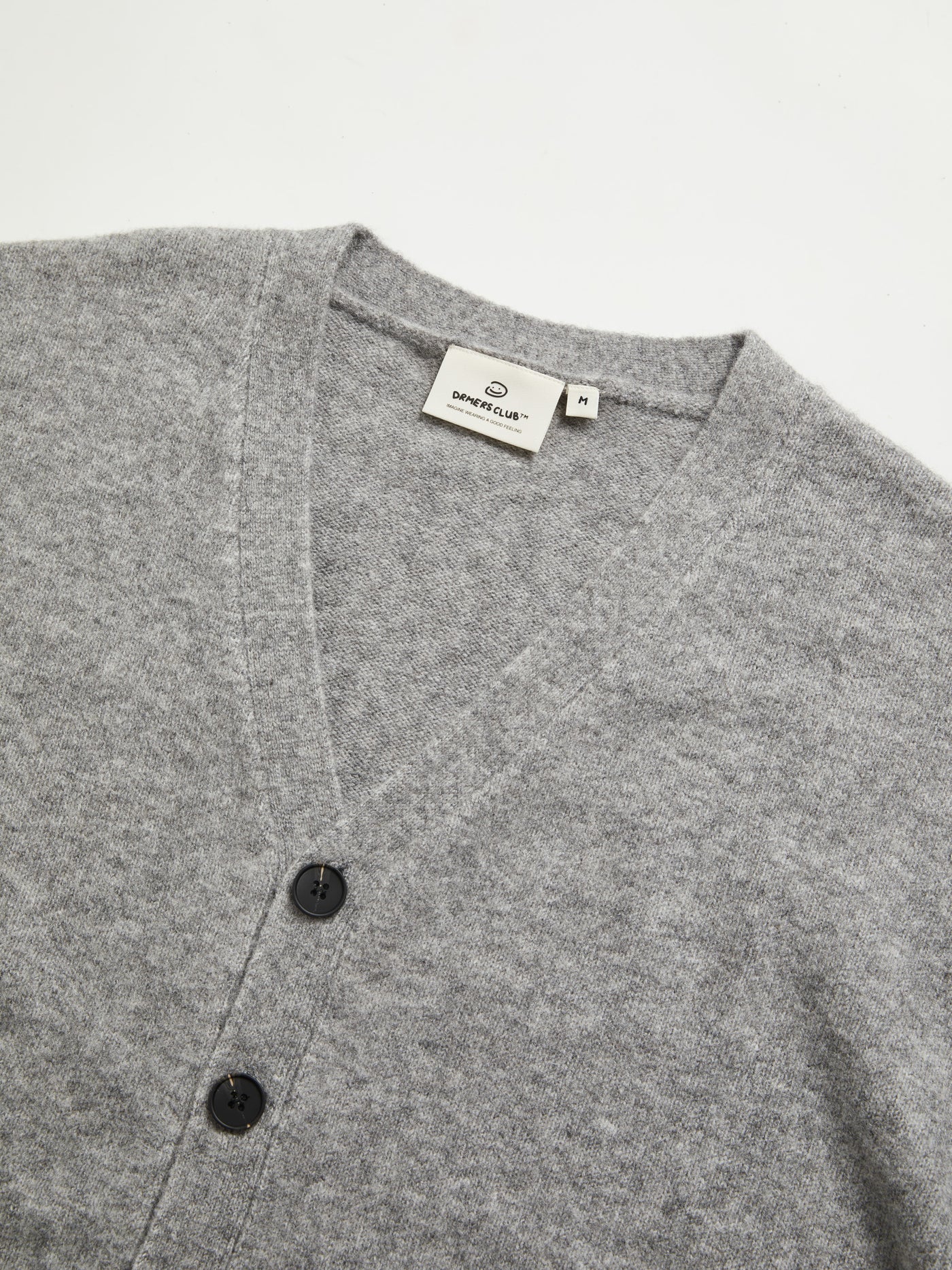 KNIT CARDIGAN - GREY