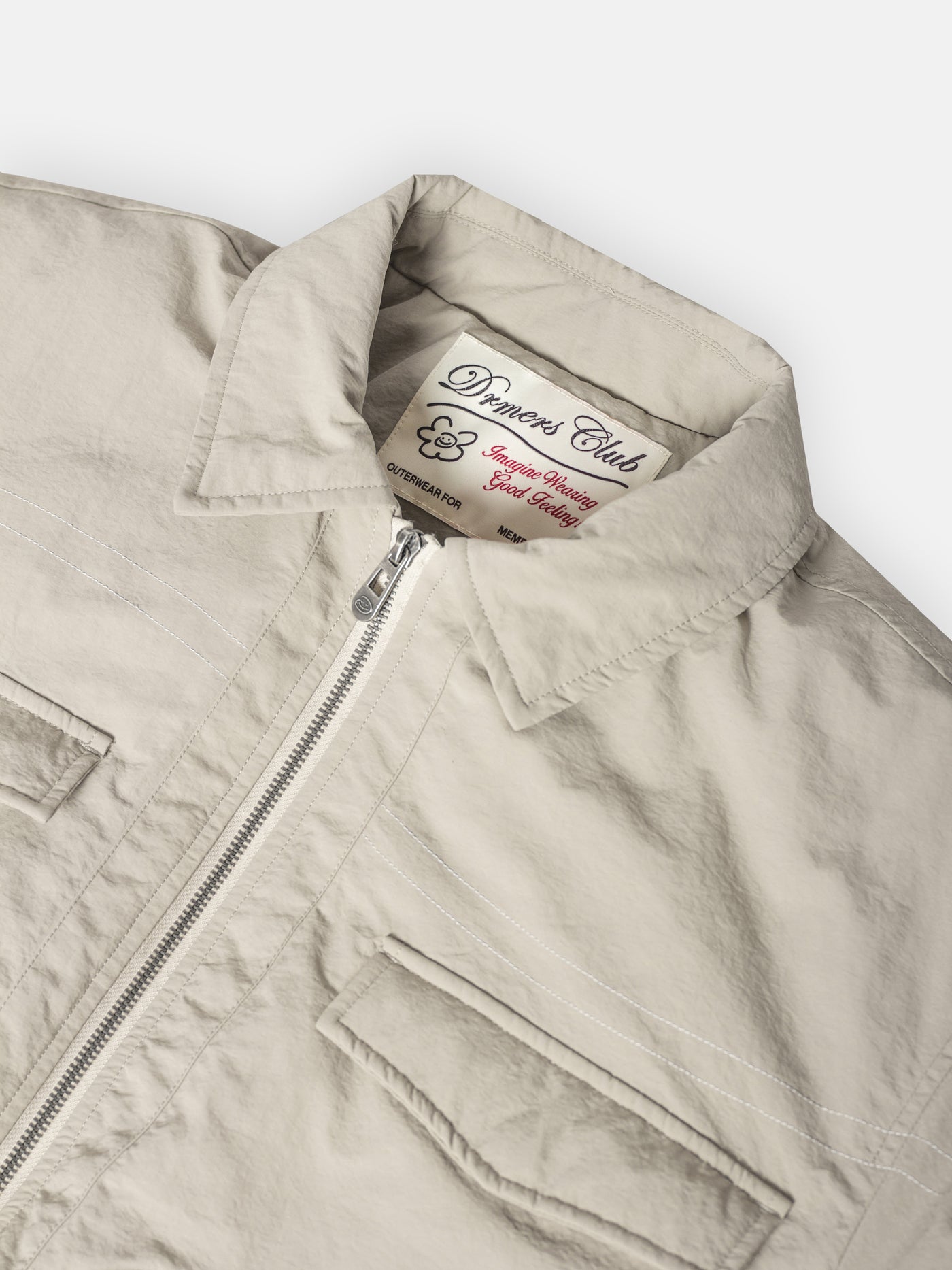 PADDED BOMBER JACKET - KHAKI
