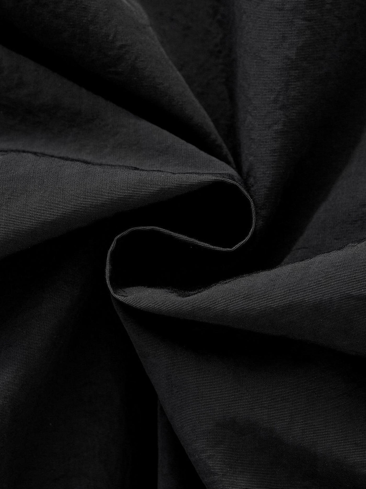 PADDED BOMBER JACKET - BLACK