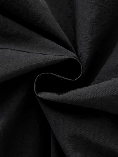 PADDED BOMBER JACKET - BLACK