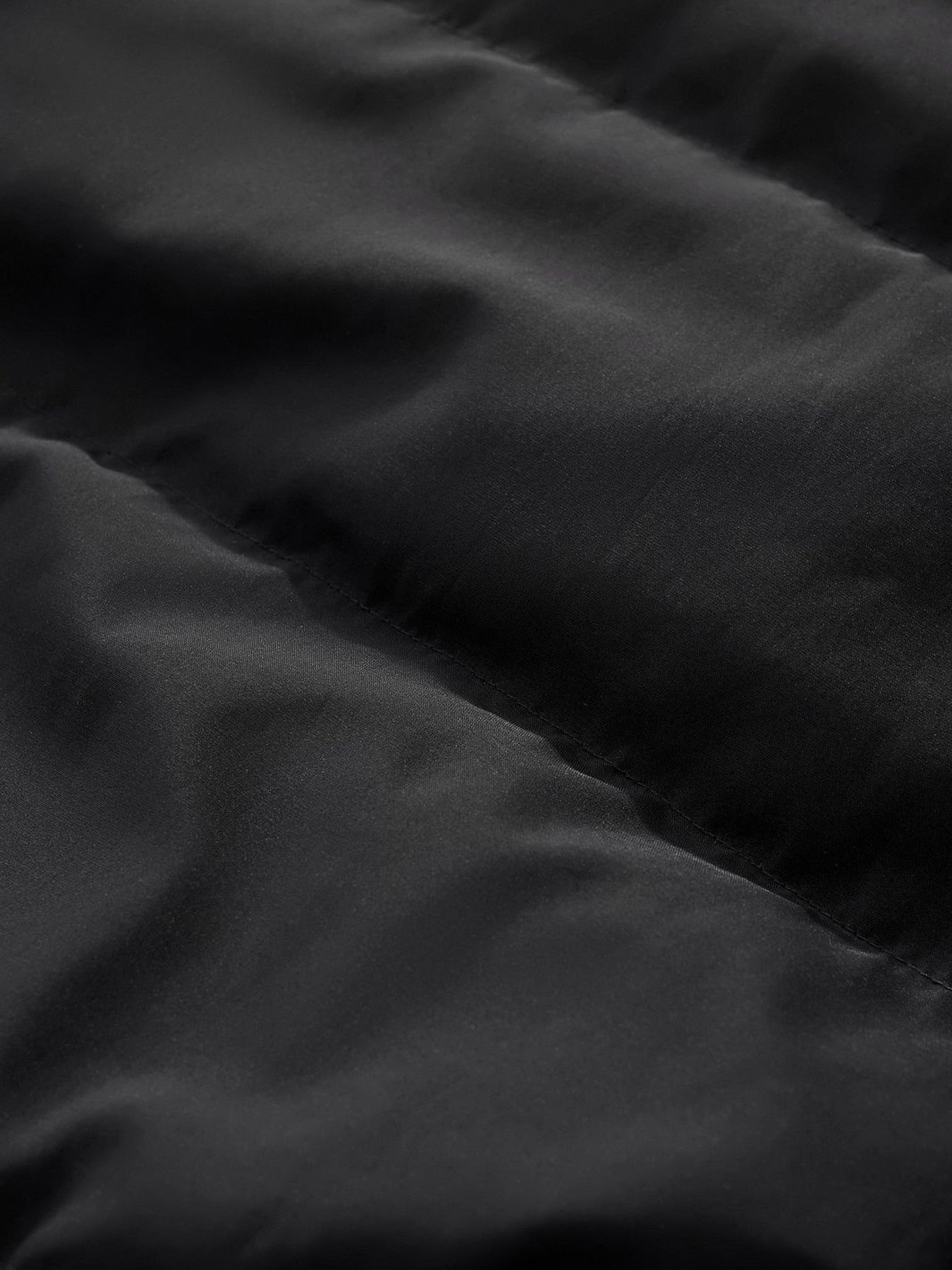 PADDED BOMBER JACKET - BLACK