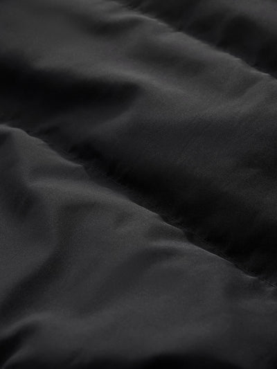 PADDED BOMBER JACKET - BLACK