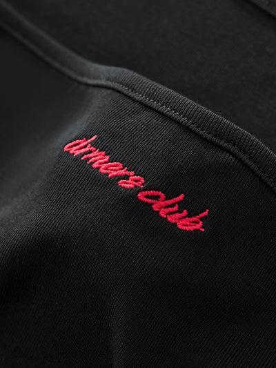 HALTER TANK TOP - BLACK