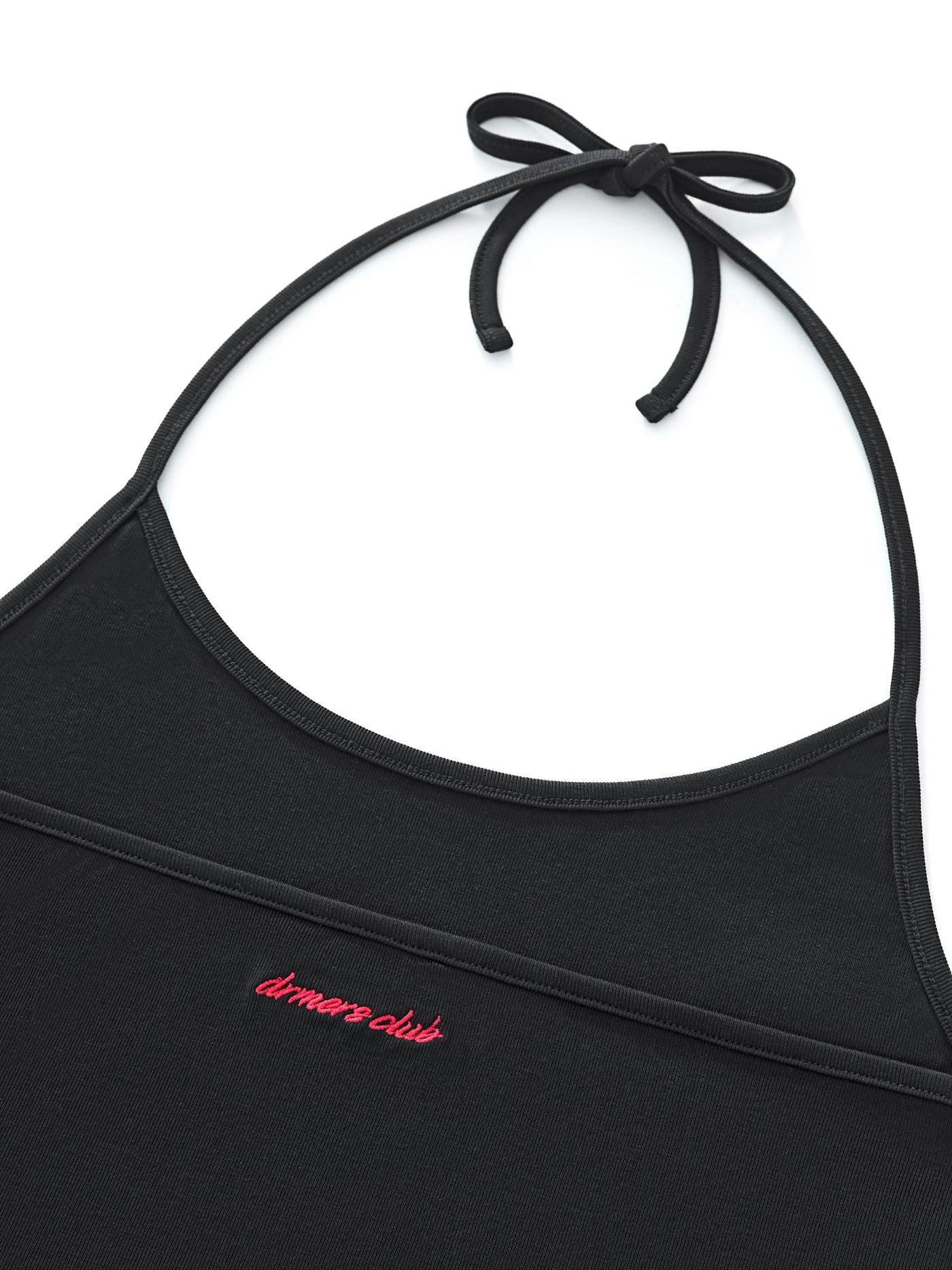 HALTER TANK TOP - BLACK