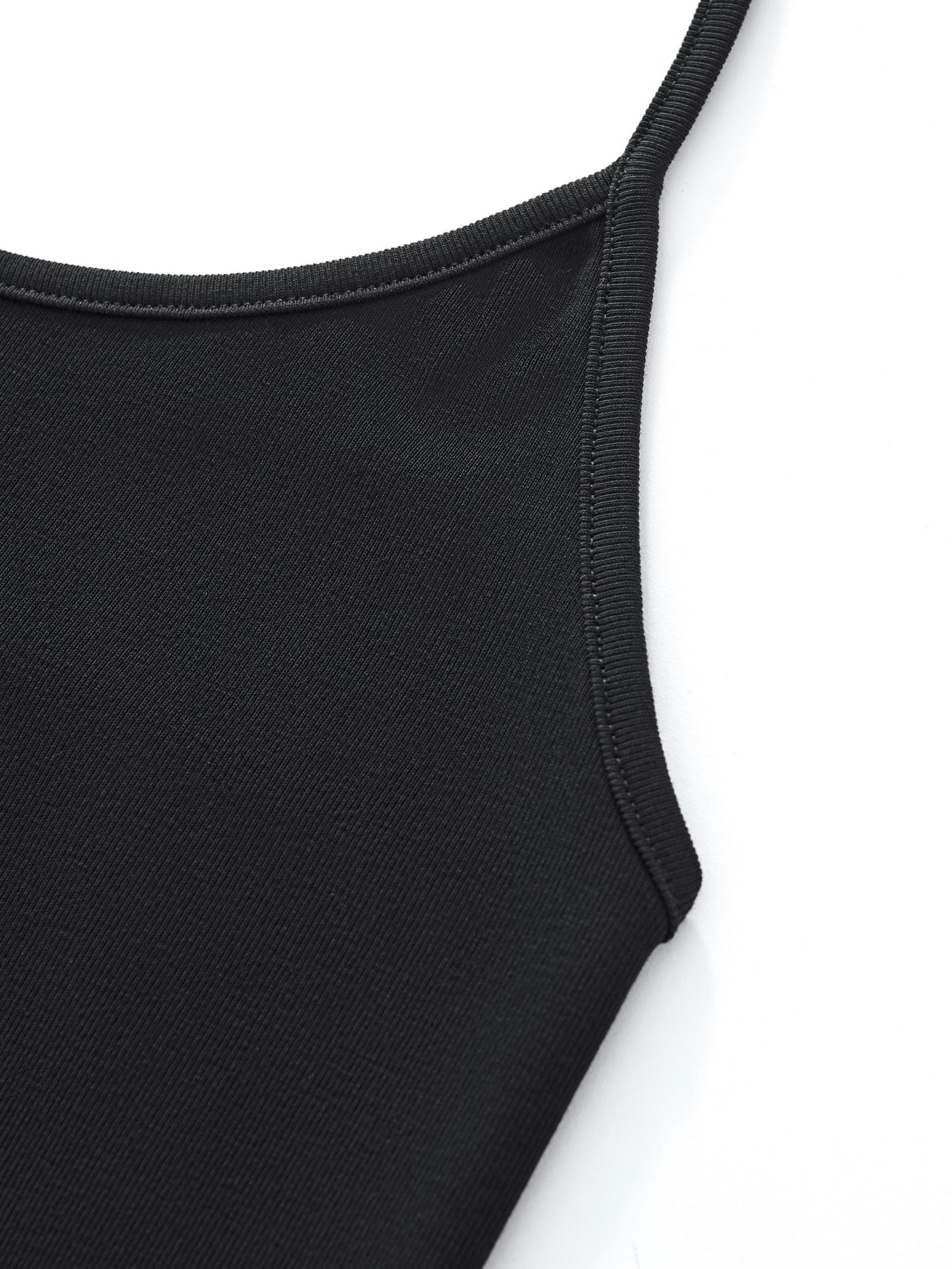 HALTER TANK TOP - BLACK