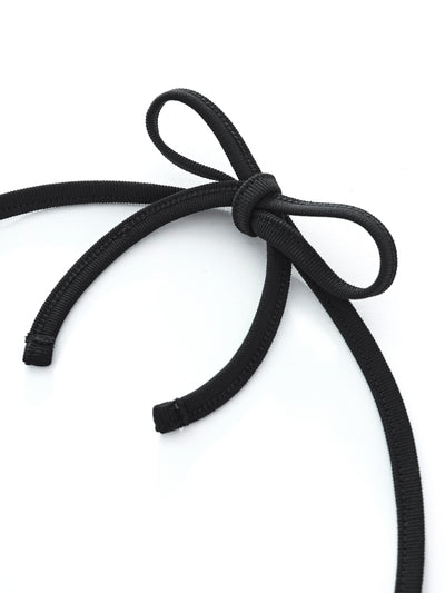 HALTER TANK TOP - BLACK