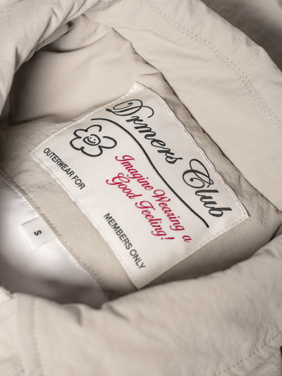 PADDED BOMBER JACKET - KHAKI