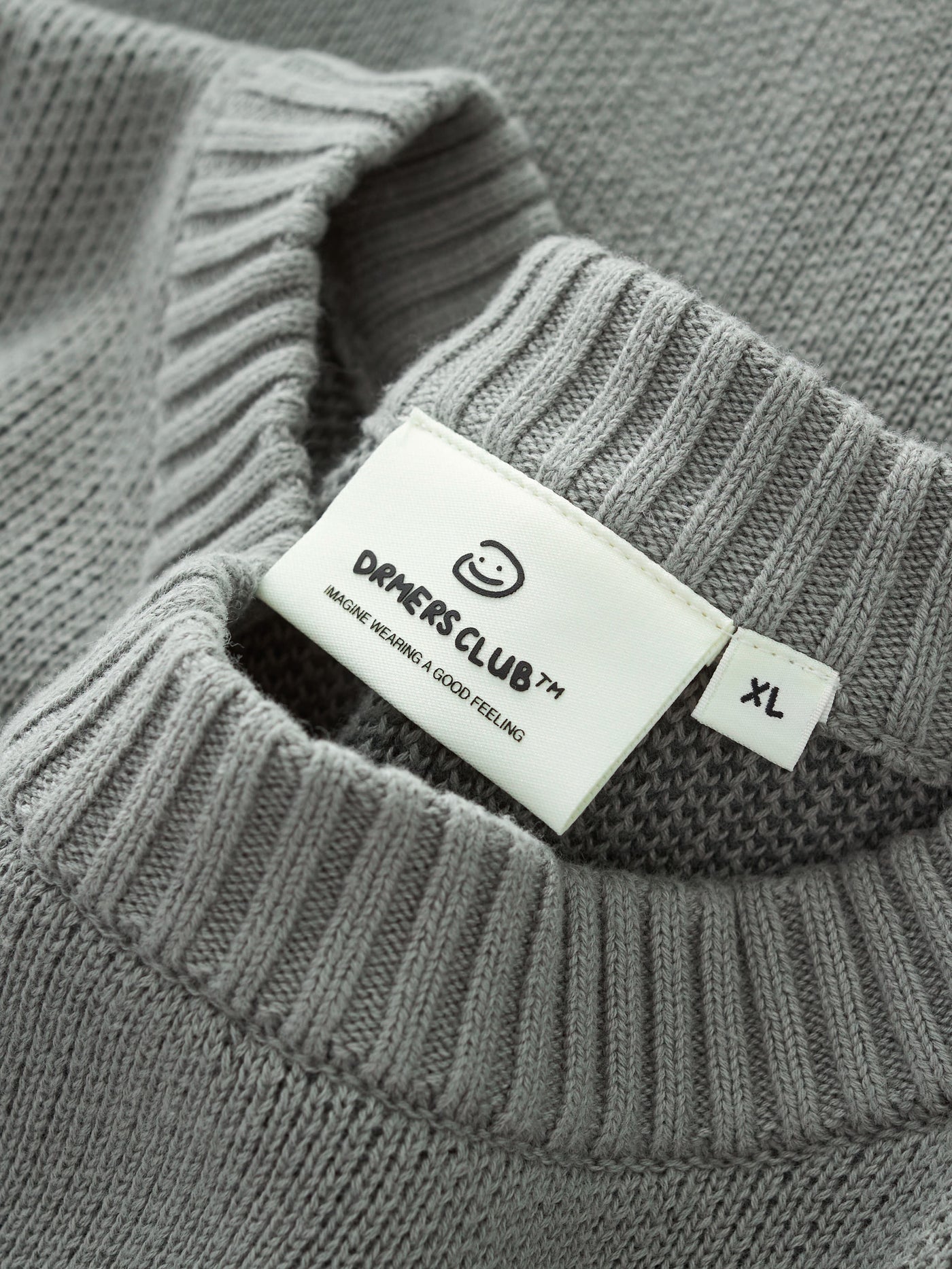 CURSIVE TEXT KNIT - MUTED SAGE – DRMERS CLUB