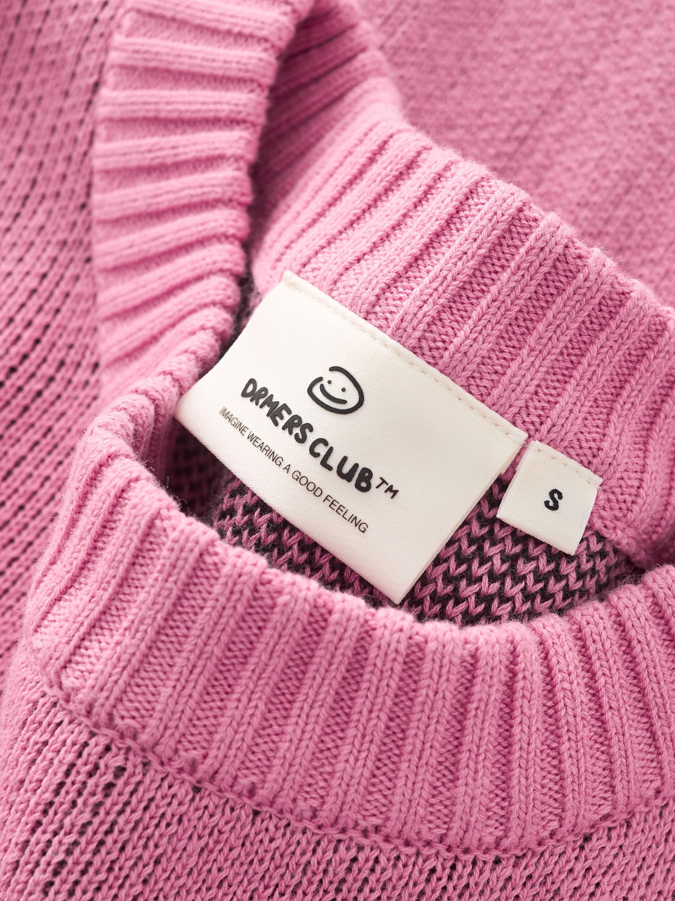 Essentials Cursive Knit CURSIVE TEXT KNIT - HOT PINK – DRMERS CLUB