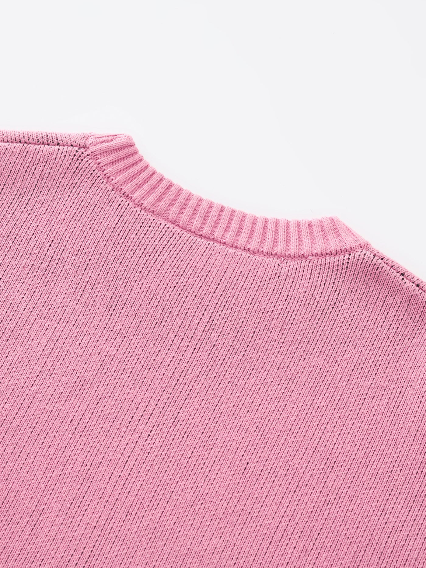 CURSIVE TEXT KNIT - HOT PINK – DRMERS CLUB