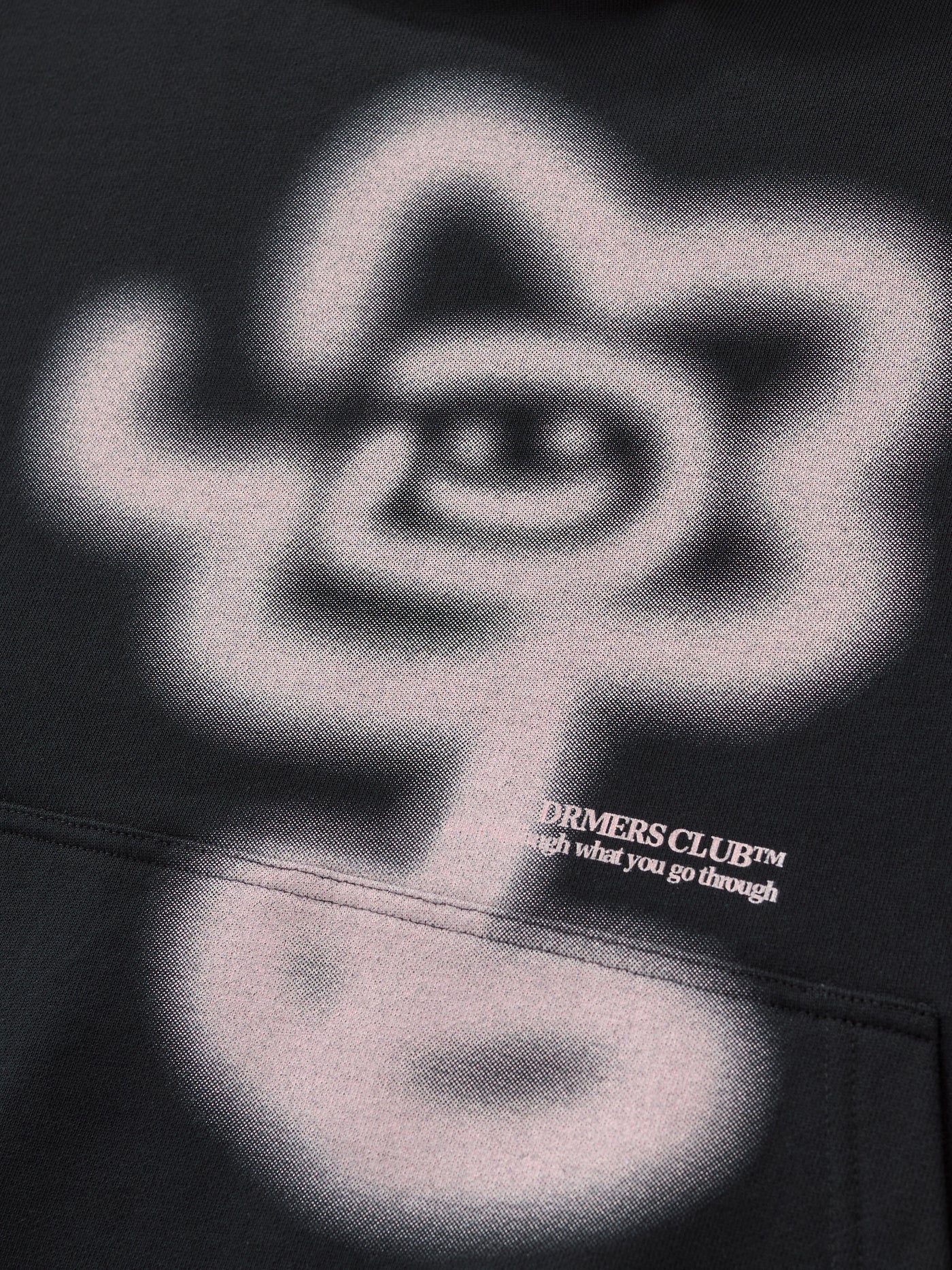 GRAFFITI FLOWER HOODIE - BLACK – DRMERS CLUB