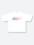 DISTORTED DRMERS TEE - WHITE