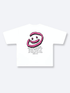 DOODLE SMILEY TEE - WHITE