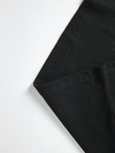 DISTORTED DRMERS TEE - BLACK