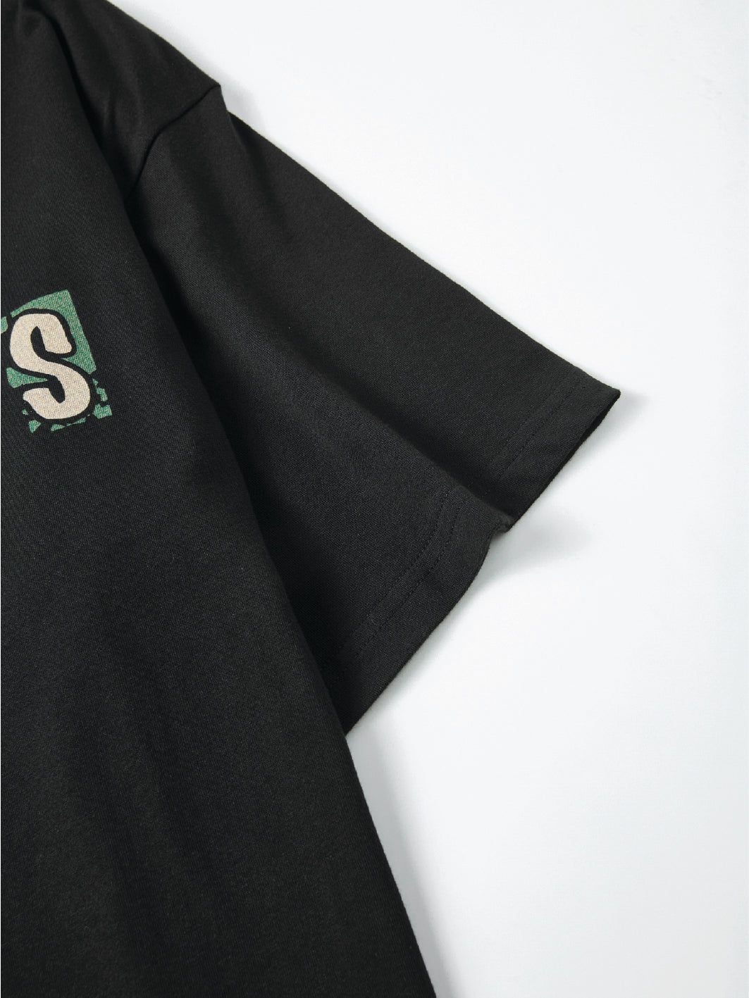 DISTORTED DRMERS TEE - BLACK