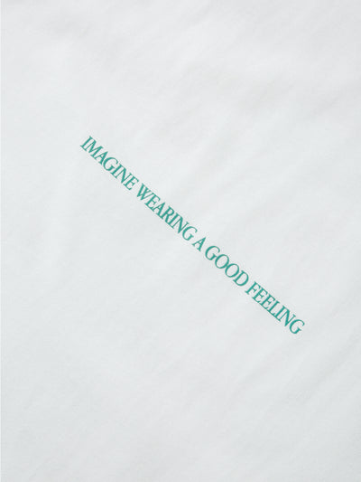 DISTORTED DRMERS TEE - WHITE