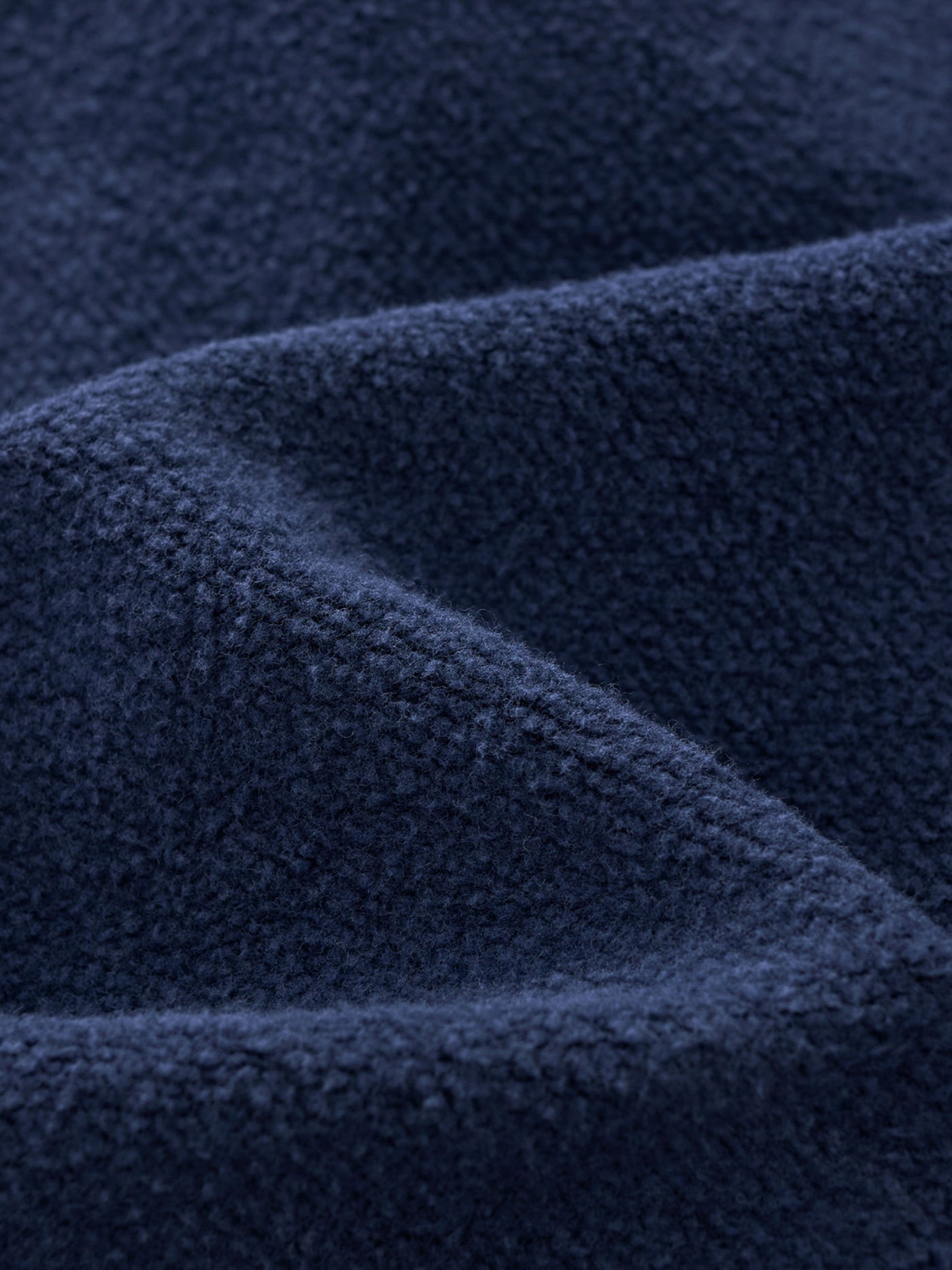 DISTRESSED LOGO ZIP UP - NAVY