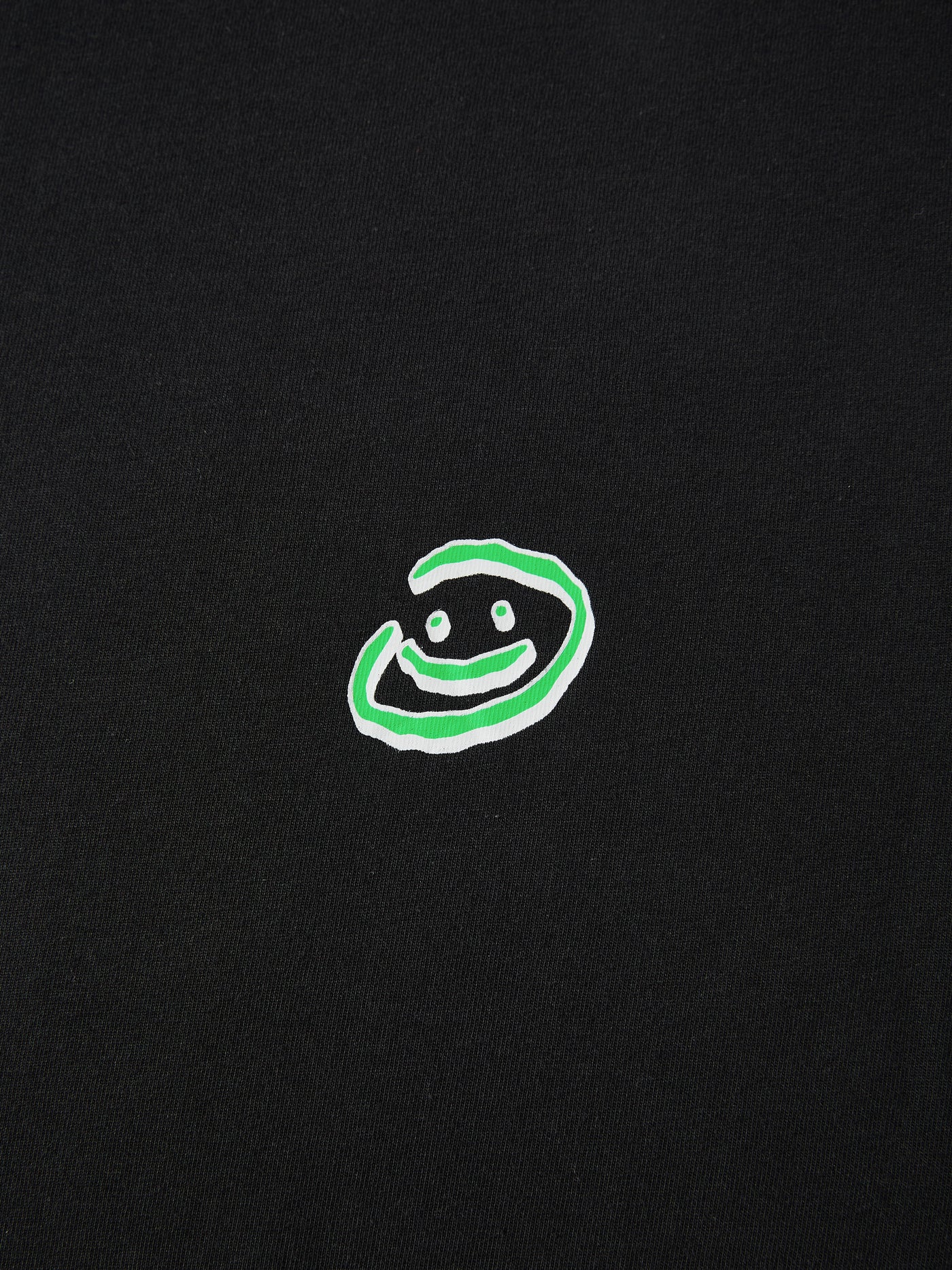 DOODLE SMILEY TEE - BLACK