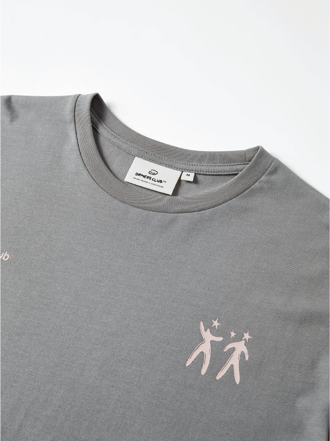 DREAMS DON'T WORK TEE - LIGHT GREY
