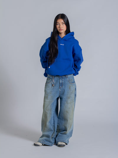 IT'S OKAY TO NOT KNOW HOODIE - COBALT BLUE