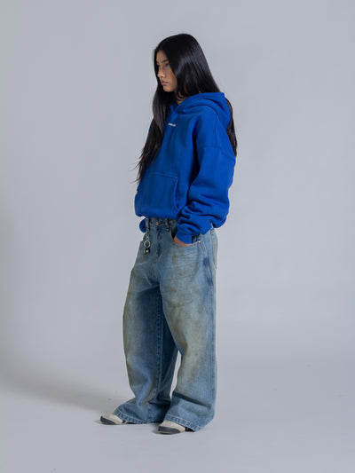 IT'S OKAY TO NOT KNOW HOODIE - COBALT BLUE