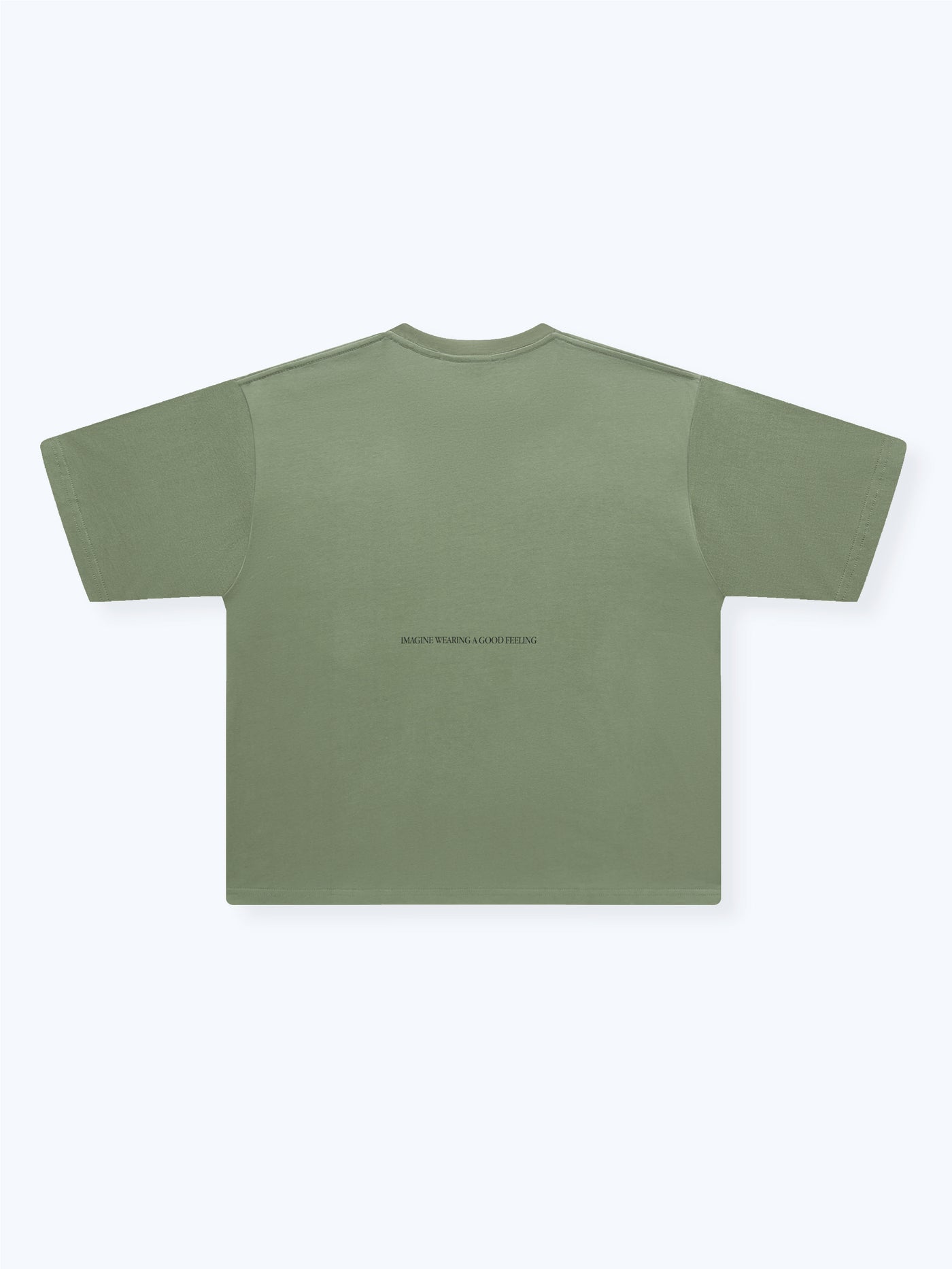 FADED STARS SMILEY TEE - GREEN