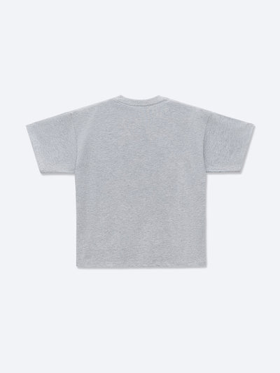 DAILY FITTED TEE - GREY