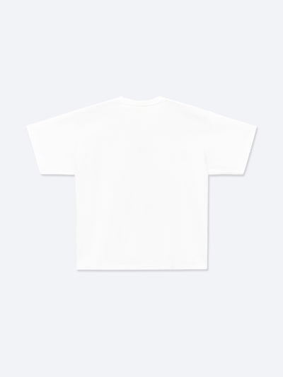 DAILY FITTED TEE - WHITE