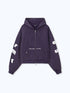 FLOATING LETTERS ZIP UP - MIDNIGHT LAVENDER