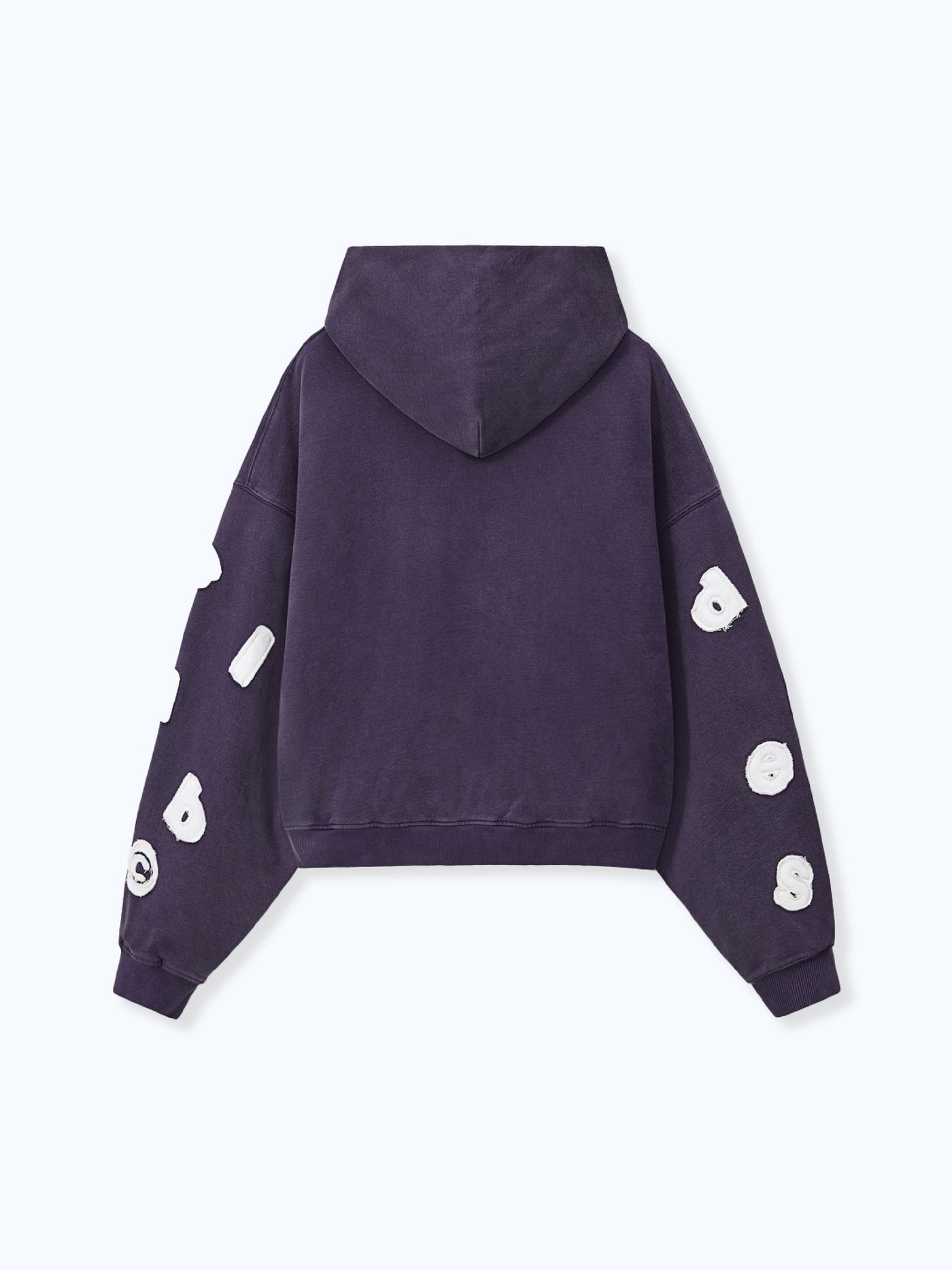 FLOATING LETTERS ZIP UP - MIDNIGHT LAVENDER