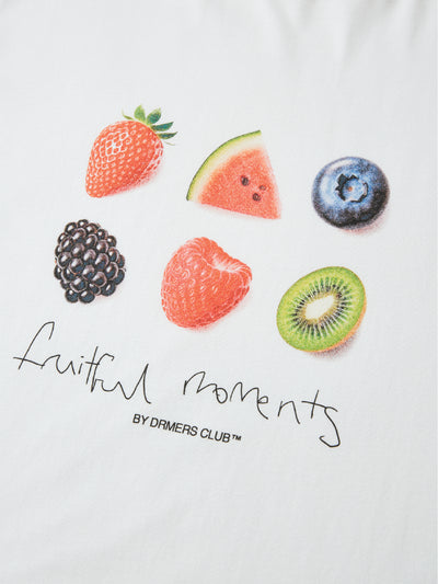 FRUITFUL MOMENTS TEE - WHITE
