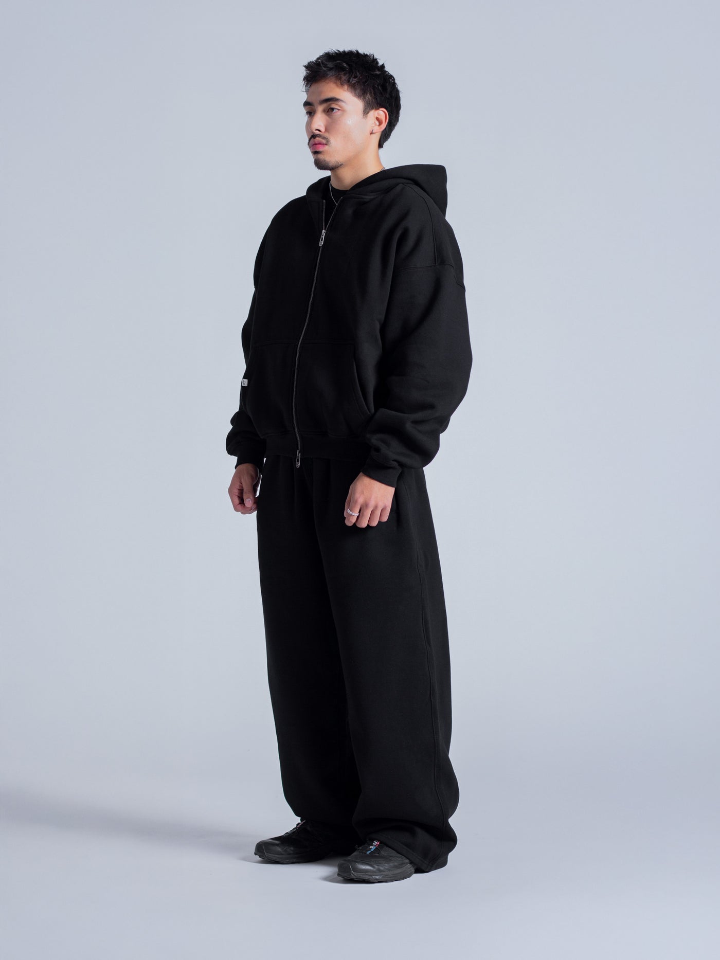 SIGNATURE BASIC DOUBLE ZIP - BLACK