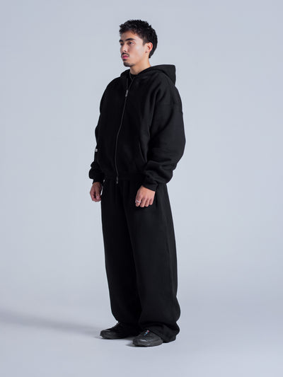 SIGNATURE BASIC DOUBLE ZIP - BLACK