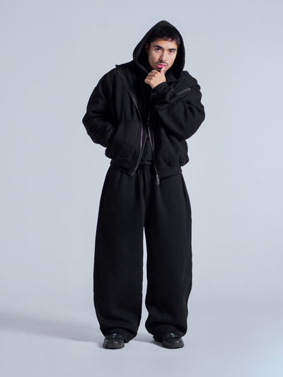 SIGNATURE BASIC DOUBLE ZIP - BLACK