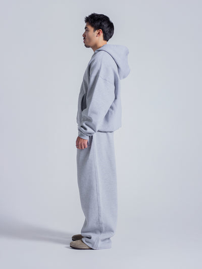 SIGNATURE BASIC DOUBLE ZIP - HEATHER GREY