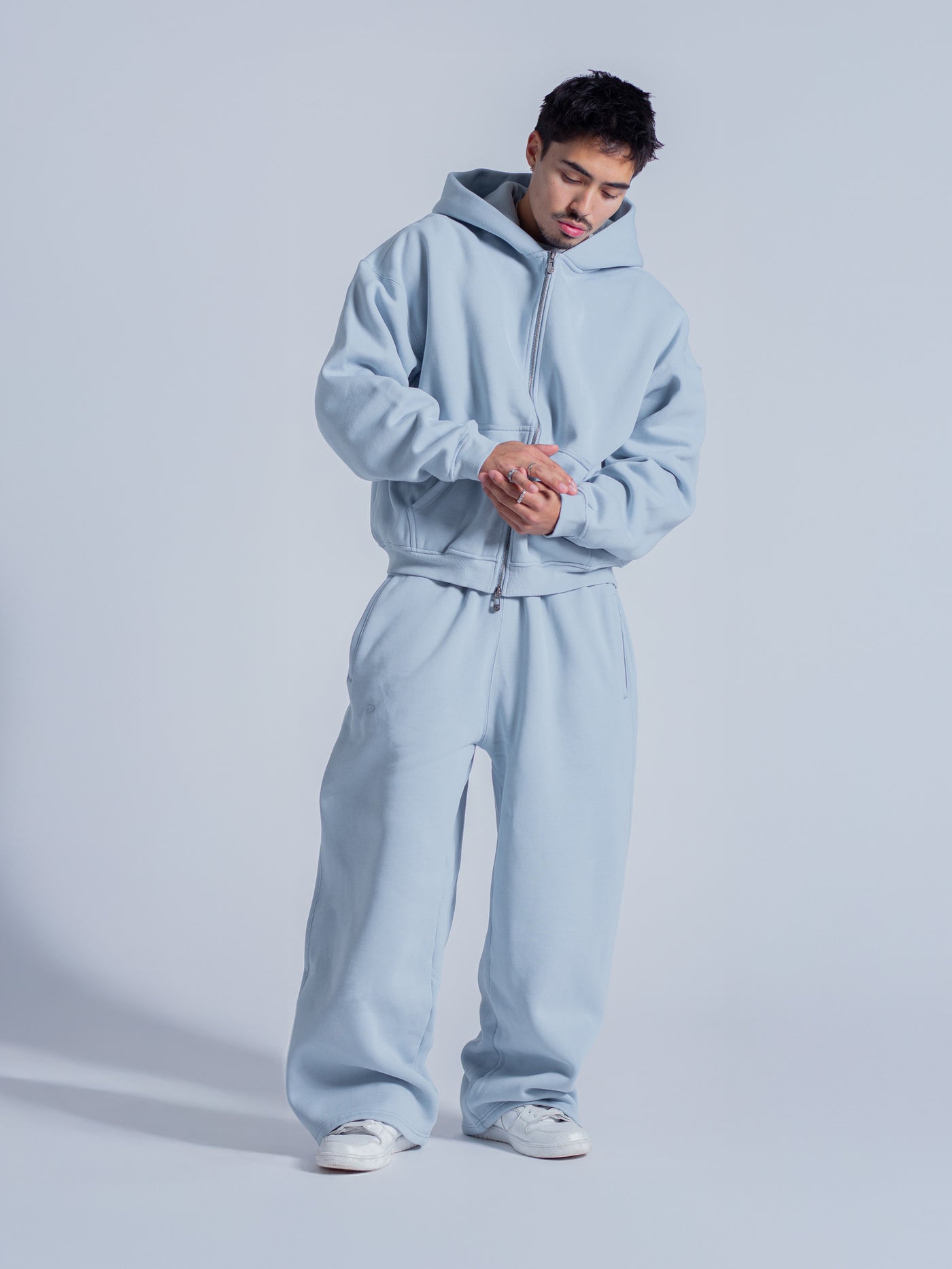 SIGNATURE BASIC DOUBLE ZIP - SKY BLUE