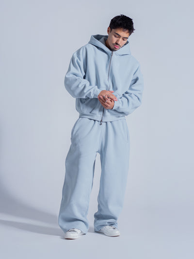 SIGNATURE BASIC DOUBLE ZIP - SKY BLUE